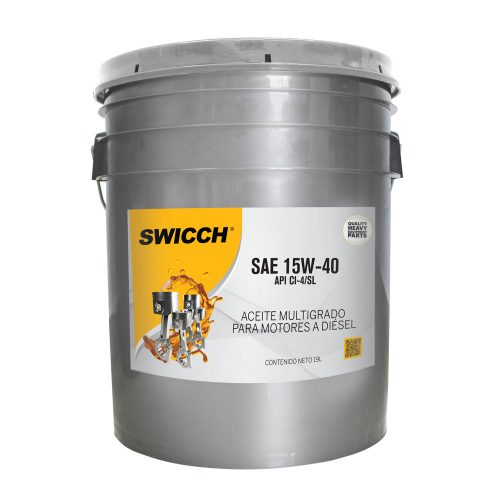 SAE 15W40 / 19L API CI-4/SL Aceite multigrado para motores a diésel - SWICCH
